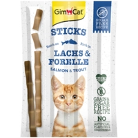 24x GimCat Sticks Zalm&Forel 4 stuks