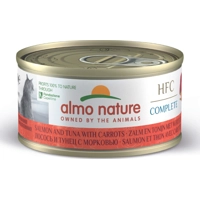 48x Almo Nature HFC Complete Kattenvoer Nat Zalm&Tonijn&Wortel 70 gr