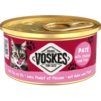 Voskes Kattenvoer Nat Paté Kip&Vis 85 gr