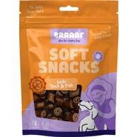 10x Braaaf Sushi Hondensnack Eend - Vis 85 gr