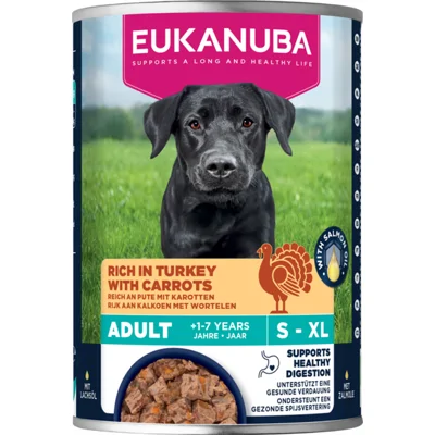 Eukanuba Life Care Dog Hondenvoer Nat Adult Turkey&Carrot 400 gr