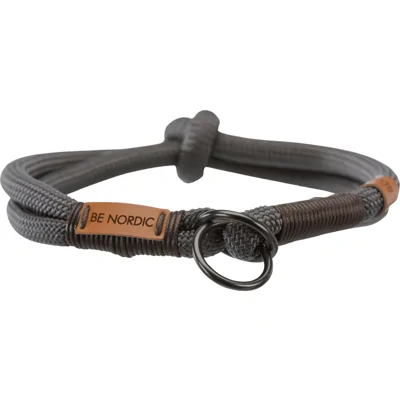 Trixie Be Nordic Anti-Trek Halsband - S-M - Grijs