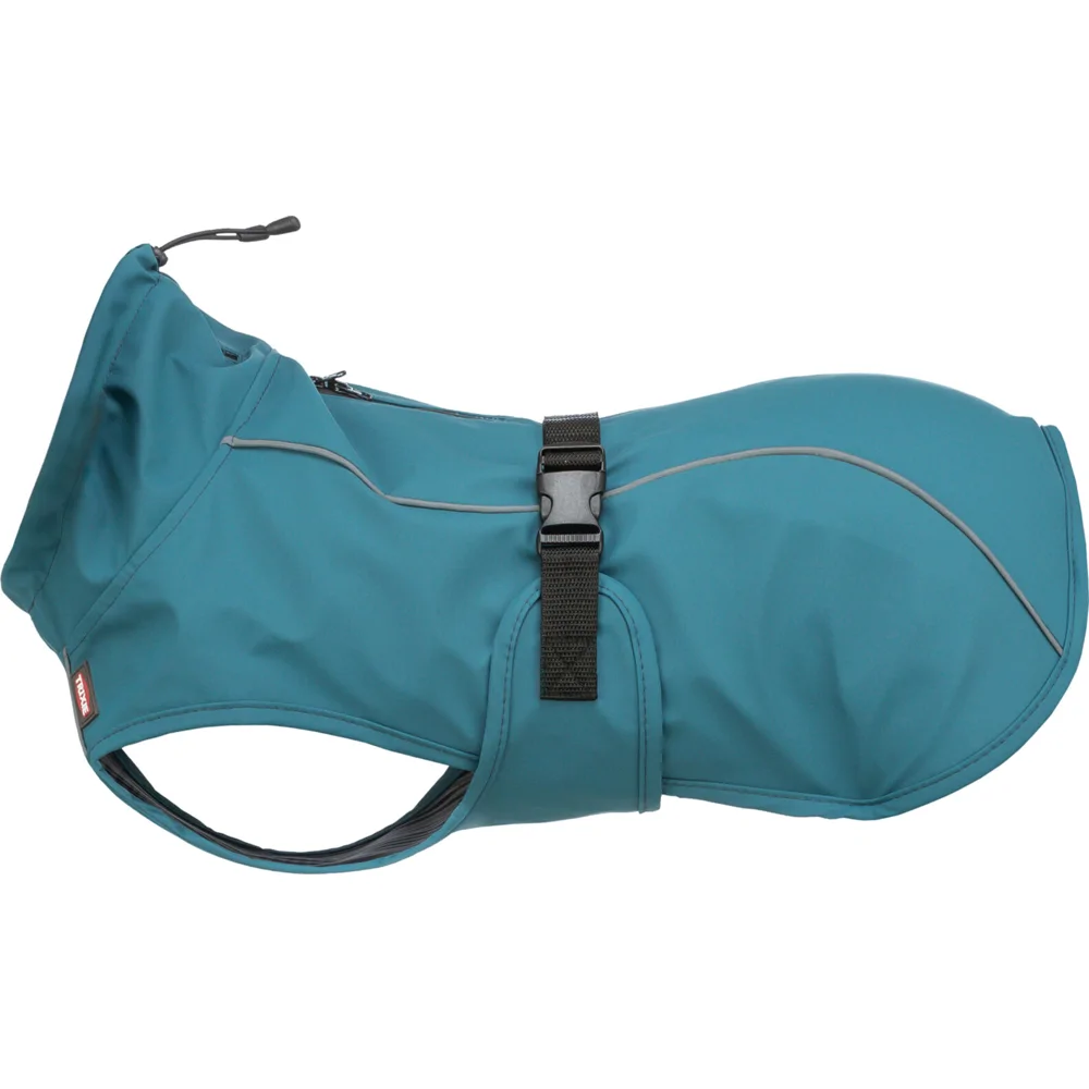 Trixie Regenjas Vimy - M - 50 cm - Petrol