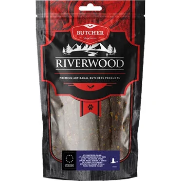 Riverwood vleesstrips gans 150gr
