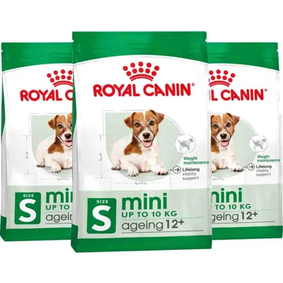 3x Royal Canin Hondenvoer Droog Mini Ageing 12+ 1,5 kg