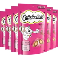 6x Catisfactions Kattensnack Rund 60 gr product name