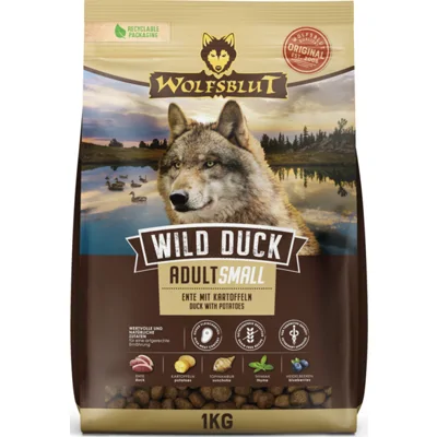 Wolfsblut Wild Duck Adult S-Breed 1 kg
