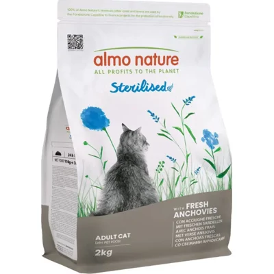 Almo Nature Sterilised - Ansjovis - 2 kg