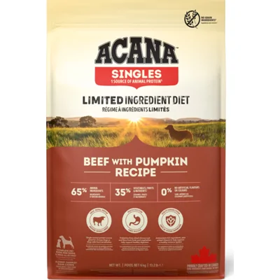 Acana Hondenvoer Droog Rund & Pompoen 6 kg