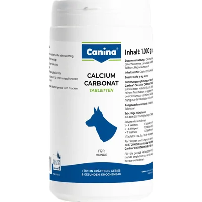 Canina Calcium Carbonaat Tabletten - 1 kg