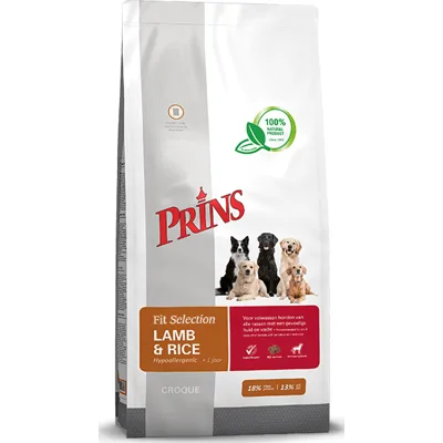 Prins Fit Selection Lam & Rijst Hond 2 kg