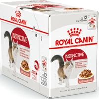 Royal Canin Instinctive in Gravy (saus) natvoer kattenvoer zakjes 12x85g