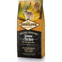 Carnilove Large Adult zalm met kalkoen hondenvoer 12 kg