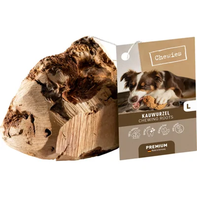 5x Chewies Kauwwortel Hondensnack L