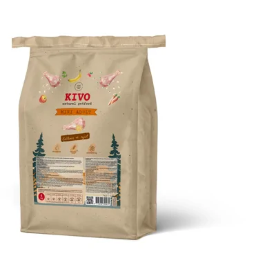 Kivo Kip&Rijst Mini Adult Glutenvrij 4 kg