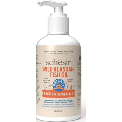 Schesir Grizzly Wild Alaskan Fish Oil 500 ml