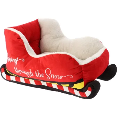 Adori Xmas Kerst Arrenslee Pluche mand