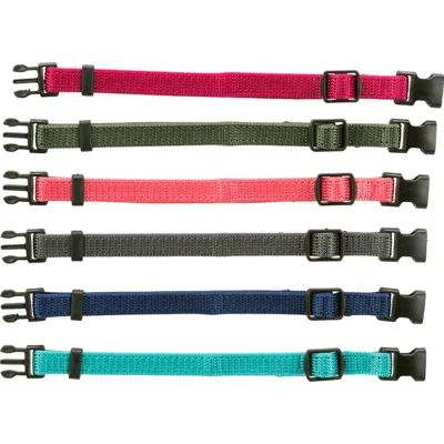 Trixie Puppy Collars - M/L - Set met roze