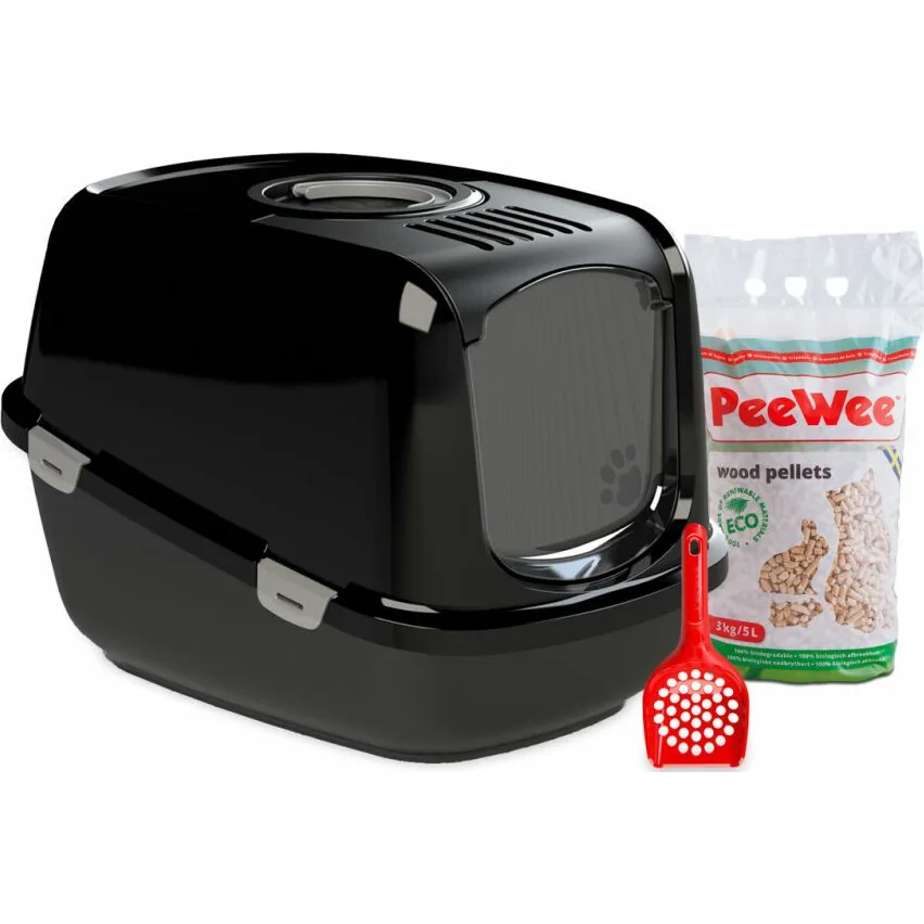 PeeWee Startpakket EcoDome Zwart 66,5 x 48,5 x 46,5 cm
