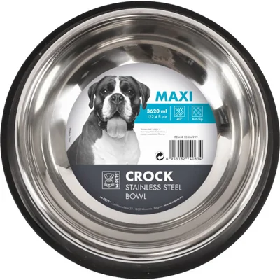 M-Pets Crock Eet- en Drinkbak - Maxi - 3620 ml