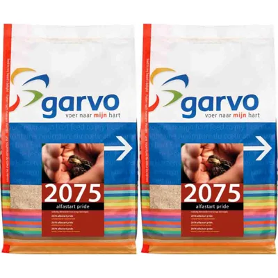 2x Garvo Vogelvoer Alfastart Pride (207540) 4 kg
