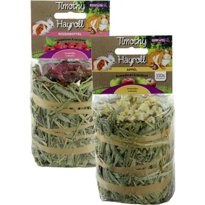 Esve Timothy Hay Roll - Rozenbottel - 100 g