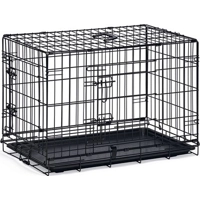 Beeztees Hondenbench 2-Deurs Zwart XXL 123x77,5x83,5 cm