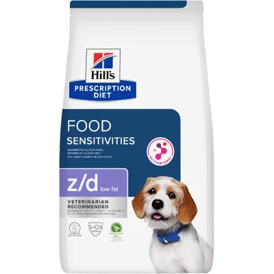 Hill's Prescription Diet z/d Low Fat Food Sensitivities hondenvoer 1,5 kilo