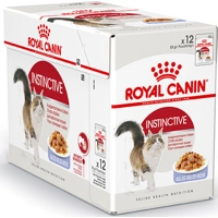 Royal Canin Instinctive in Jelly natvoer kattenvoer zakjes 12x85g
