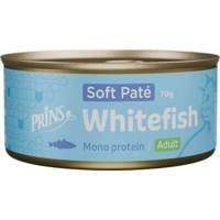 Prins Soft Paté Adult witvis natvoer kat 24 x 70 g