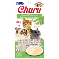 Ciao Kattensnack Churu Kip - Sint Jacobsschelp 60 gr
