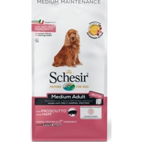 Schesir Hond Dry Maintenance Medium Ham 12 kg
