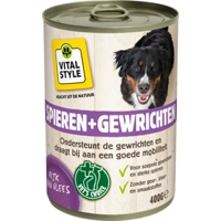 Vitalstyle Hondenvoer Blik Spier&Gewrichten 400 gr product name
