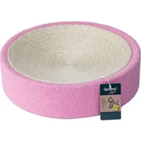 Quapas! Krabplank Pluche met sisal Roze