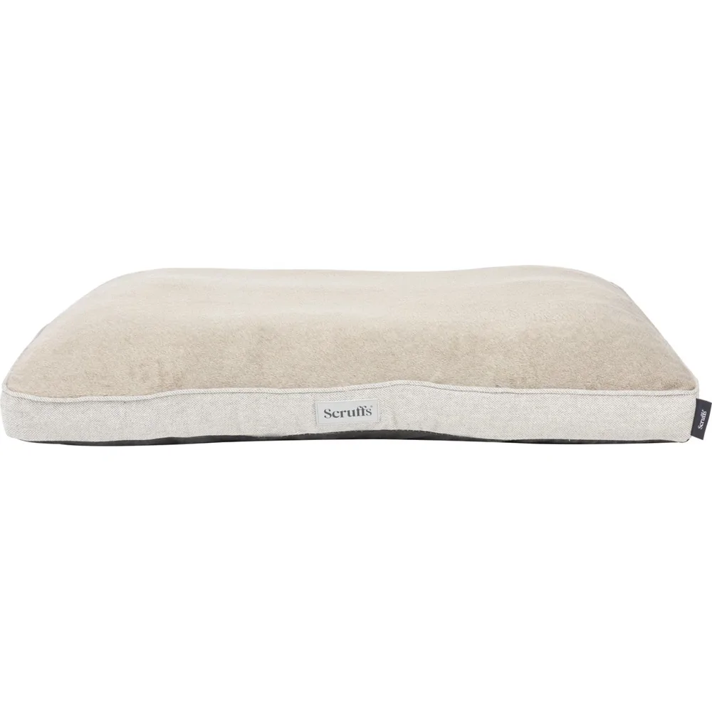 Scruffs Hondenkussen Havard, pearl grey, Maat: L