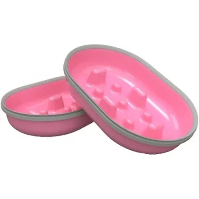 SureFeed Anti-Schrokbak - Roze - 2 stuks