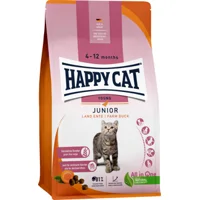Happy Cat Junior Kattenvoer - Eend - 300 g