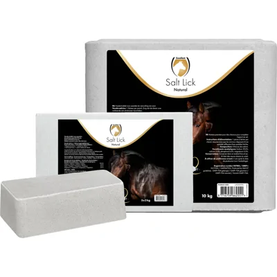 Excellent Horse Salt Lick Naturel - 3 x 2 kg