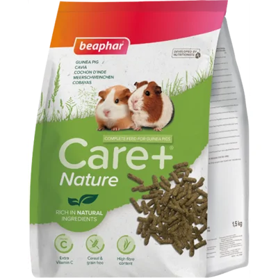 Beaphar Care+ Nature Caviavoer 1,5 kilo