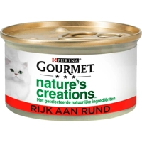 GOURMET Nature's Creations Rund kattenvoer nat 85gr