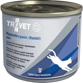 Trovet Hypoallergenic Konijn RRD kat natvoer 200gr