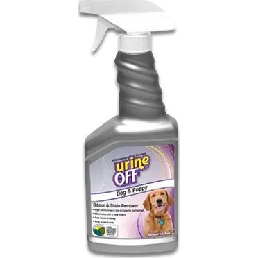 Urine off geur en vlekverwijderaar hond en puppy spray 500ml