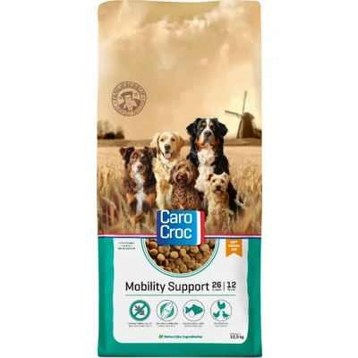 CaroCroc 26/12 Mobility Support hondenvoer 2 x 3 kg