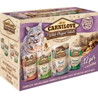 Carnilove natvoer kat multipack (zakjes) 12 x 85 g