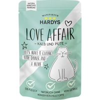 Hardys Love Affair kalf en kalkoen natvoer kat (zakjes) 12 x 100 g