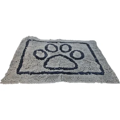 Schoonloopmat waterdicht 89 x 66 cm - hond Grijs