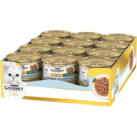 24x Gourmet Gold Blik Malse Lekkernijen Zeevis 85 gr