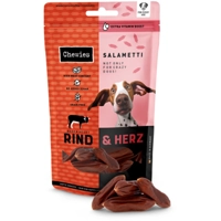 8x Chewies Salametti Hondensnack Rund&Hart 200 gr