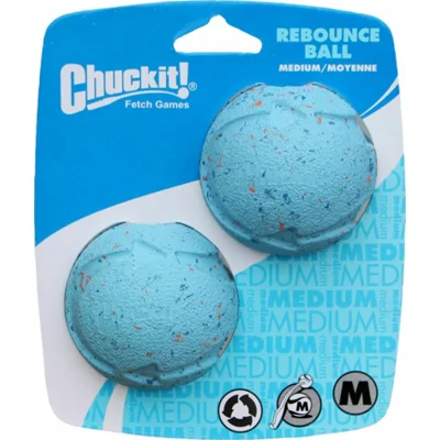 Chuckit Rebounce Ball Mediumø 6 cm 2 stuks