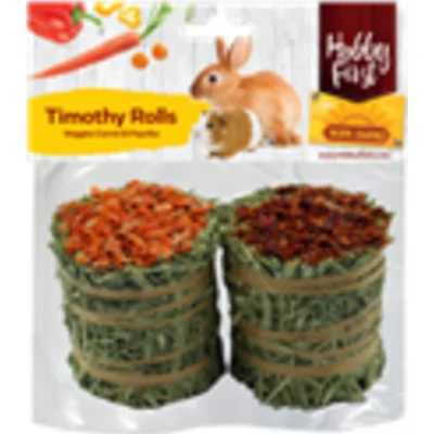 HobbyFirst Hope Farms Timothy Rolls Wortel&Paprika 200 gr